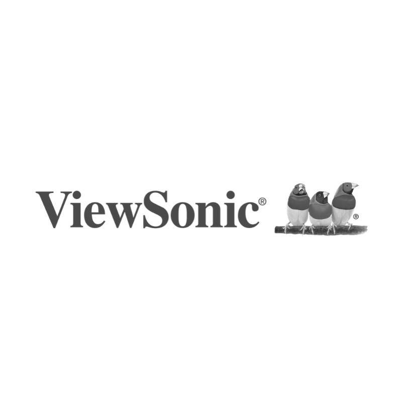 viewsonic logo b&w
