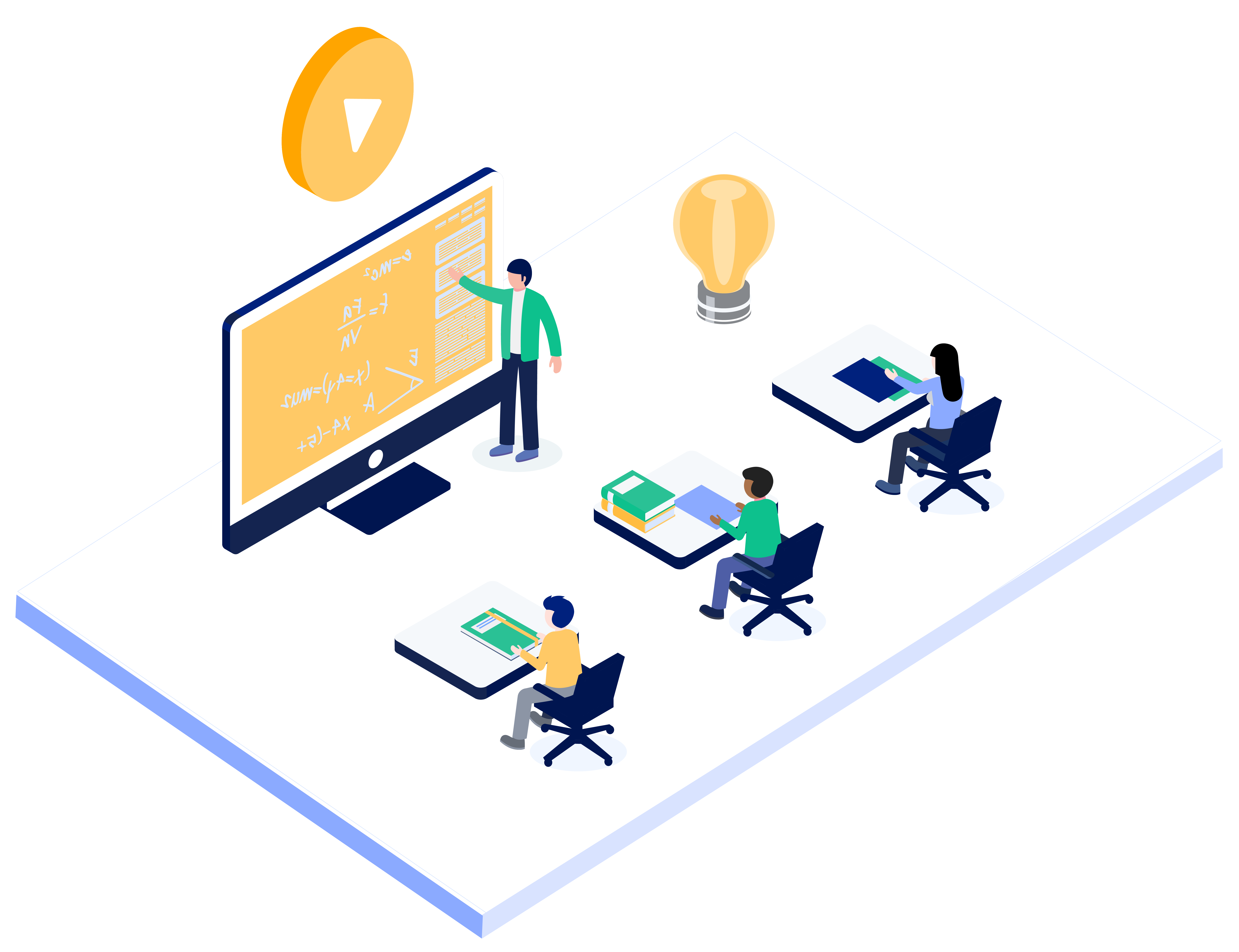 teacher-using-vidoe-in-live-instruction