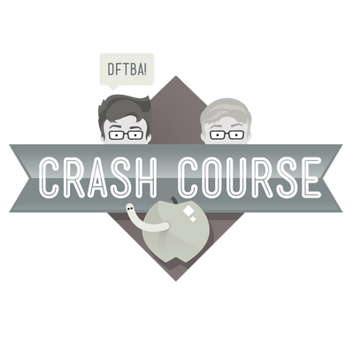 Crash Course greyscale logo 400x400