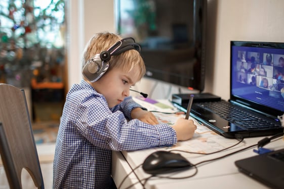 Young learner distance learning with video