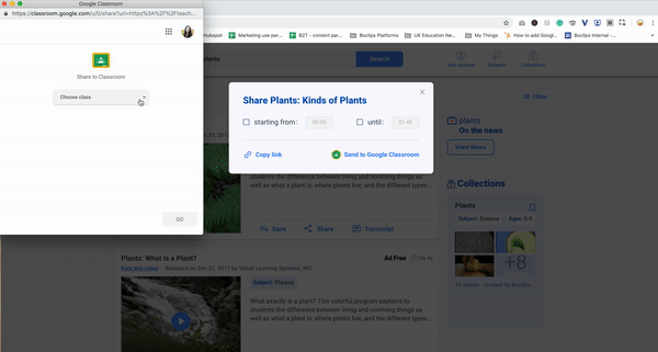 Google classroom integration 