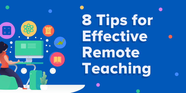 8 Tips for Online Distance Learning
